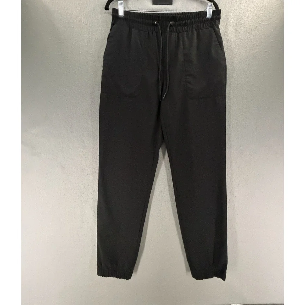Banana Republic Pants Mens S Black‎ Ripstop Minimalist Utility Chic Gorpcore